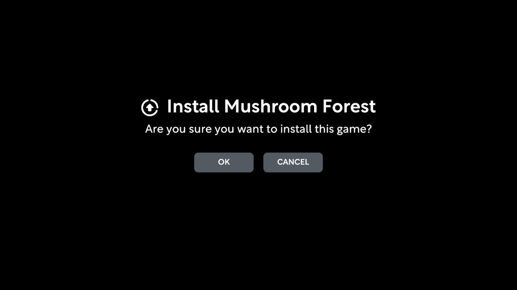 Confirm installation